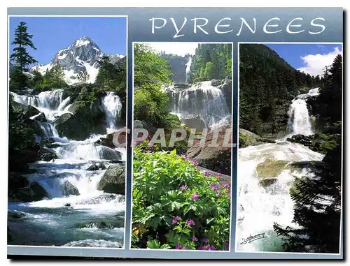 Cartes postales moderne Cascades des Pyrenees