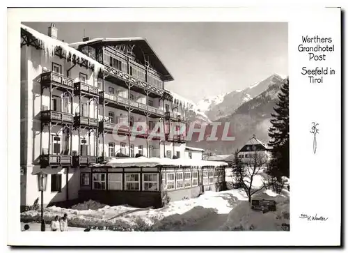 Cartes postales moderne Werthers Grandhorel Post Seefeld in Tirol