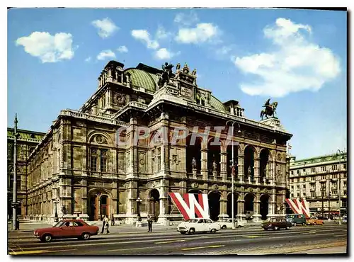 Moderne Karte Vienne Le Theatre de l'Opera