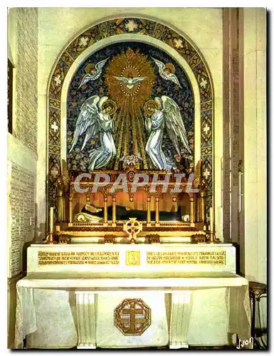 Moderne Karte Chapelle de la Medaille Miraculeuse Chasse de sainte Louise de Marillac