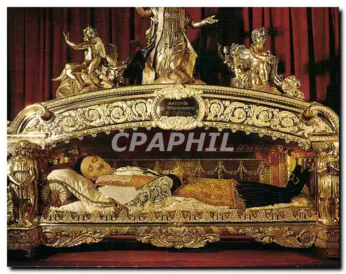 Cartes postales moderne Execute par l'orfevre Odiot en 1830 cette chasse contenant les restes mortels de Saint Vincent s