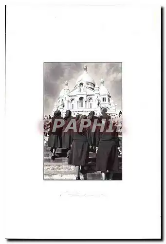 Moderne Karte Sacre C�ur Paris Montmartre Religieuses