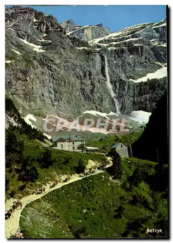 Cartes postales moderne Les Pyrenees Cirque de Gavarnie l'Arrivee au Cirque