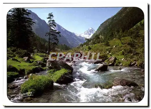 Cartes postales moderne Regard sur les Pyrenees a la decouverte du charme des Pyrenees Le Gave du Lutour