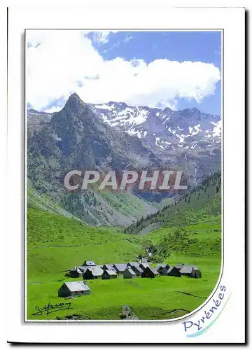 Cartes postales moderne Pyrenees Les grandes du Moudang vallee d'Aute