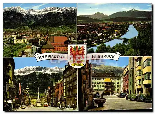 Cartes postales moderne Olympiastadt Innsbruck Tirol