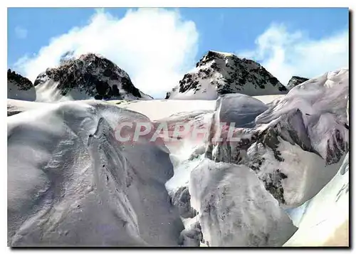 Cartes postales moderne Sivretta Gleischerbruch mit Piz Buin
