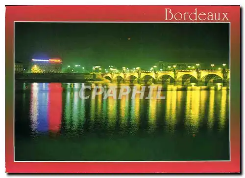 Cartes postales moderne Bordeaux le Pont de Pierre