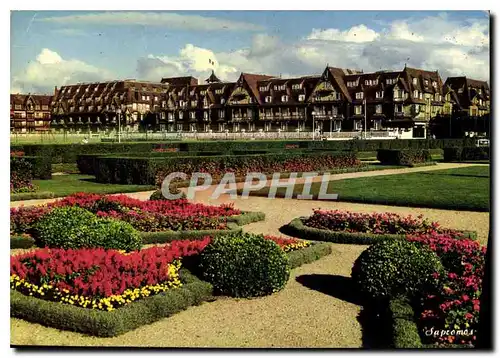 Moderne Karte Deauville le Normandy Hotel