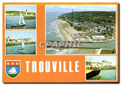 Cartes postales moderne Normandie France Trouville la Reine des Plages