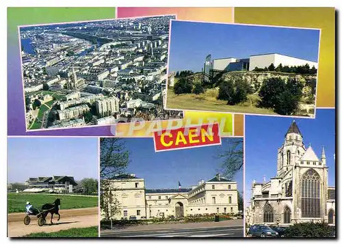 Cartes postales moderne Caen Calvados Vues diverses