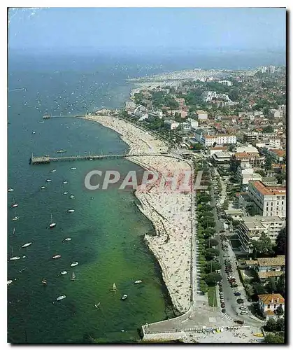 Moderne Karte Couleurs et Lumiere de France Arcachon Gironde Station balneaire sur le Bassin d'Arcachon