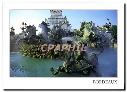 Cartes postales moderne Bordeaux Gironde les Chevaux des Girondins