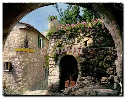 Ansichtskarte AK La Cote d'Azur Eze Village Voute de l'ancienne Chapelle