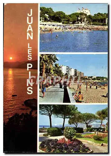 Cartes postales Cote d'Azur Souvenir de Juan les Pins A M