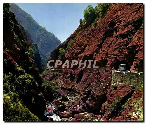 Ansichtskarte AK les Alpes Maritimes Gorges du Cians la route de Touet a Beuil Valberg avant la petite Clue