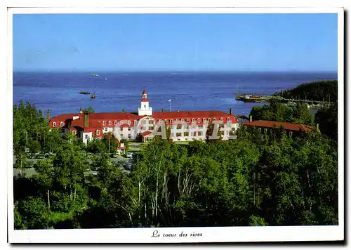 Cartes postales moderne Hotel Tadoussac rue Bordeleau Tadoussac Que