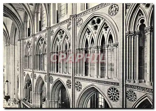 Moderne Karte Bayeux Cathedrale Notre Dame le Choeur Vue sur le Triforium