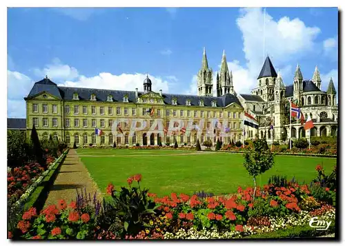 Cartes postales moderne Caen Calvados L'Abbaye aux Hommes