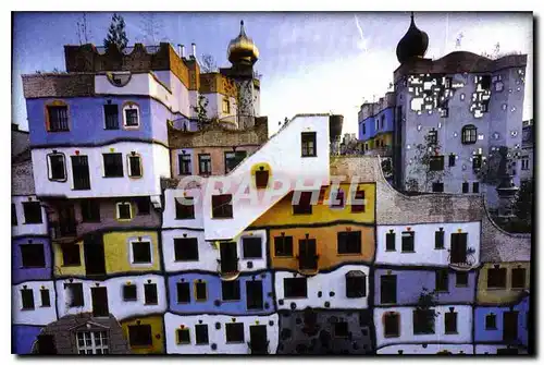 Cartes postales moderne Das Hundertwasser Haus