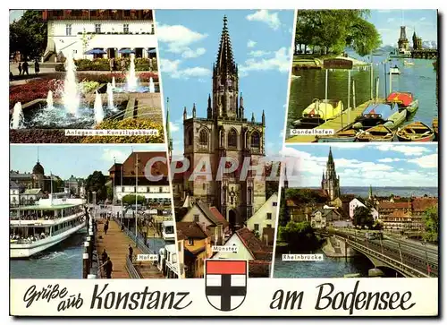 Cartes postales moderne Konstanz am Bodensee Constance au Lac de Constance