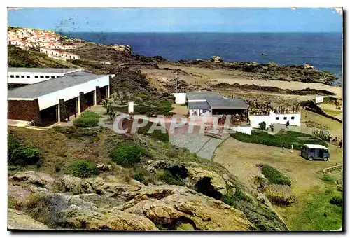 Moderne Karte Cadaques Costa Brava Espagne Club Mediterranee