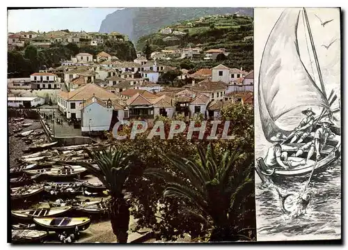 Cartes postales moderne Madeira Bateaux