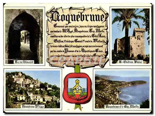 Cartes postales moderne Cote Roquebrune Cap Martin