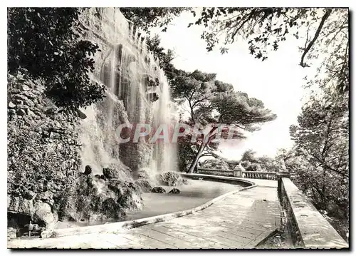 Cartes postales moderne Nice Cascade du Chateau