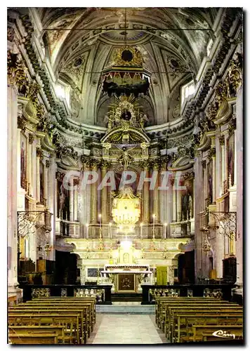 Cartes postales moderne Sospel Alpes Maritimes Interieur de l'Eglise St Michel