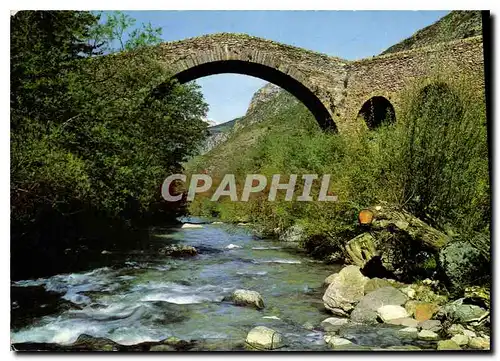 Cartes postales moderne La Brigue Alpes Maritimes Le Pont du Coq Vieux pont romain sur la Levenza entre La Brigue et Mar