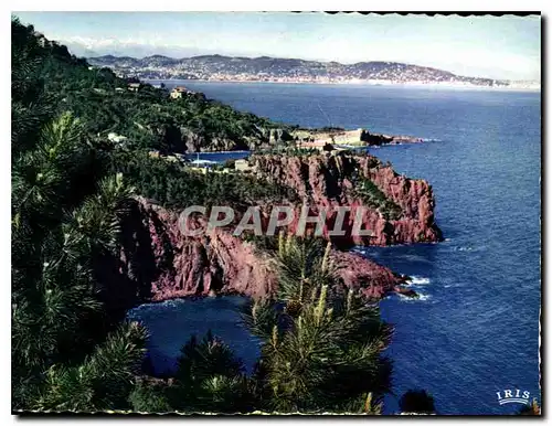 Cartes postales moderne Reflets de la Cote d'Azur Les Rochers de la Galere sur la Corniche d'Or