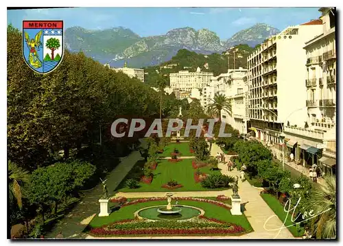 Cartes postales moderne Menton Alpes Maritimes Les Jardins Bioves