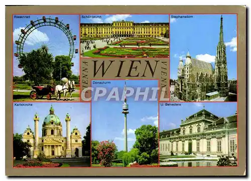 Cartes postales moderne Wien Vienna Vienne