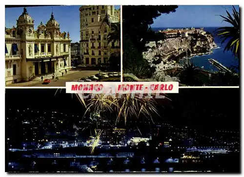 Cartes postales moderne Monaco Monte Carlo