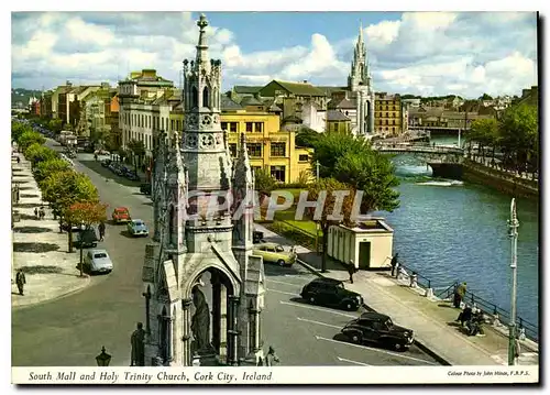 Moderne Karte South Mall and Holy Trinity Church Cork City Ireland