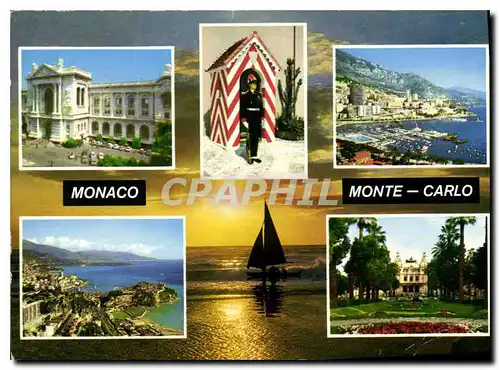 Cartes postales moderne Monaco Monte Carlo