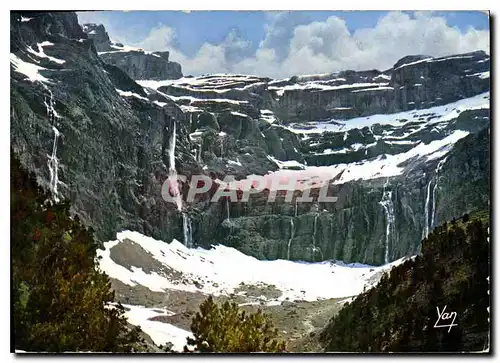 Moderne Karte Gavarnie Hautes Pyrenees Le Fond du Cirque