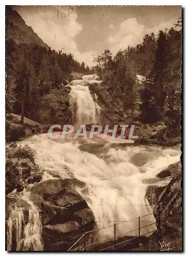 Cartes postales moderne Cauterets La Cascade du Pont d'Espagne