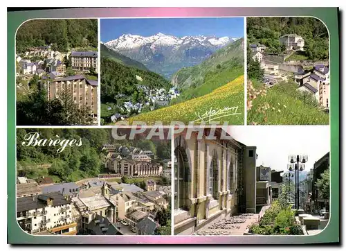Cartes postales moderne Bareges Station thermale traumatologi rhumatismes Le Massif de l'Ardiden