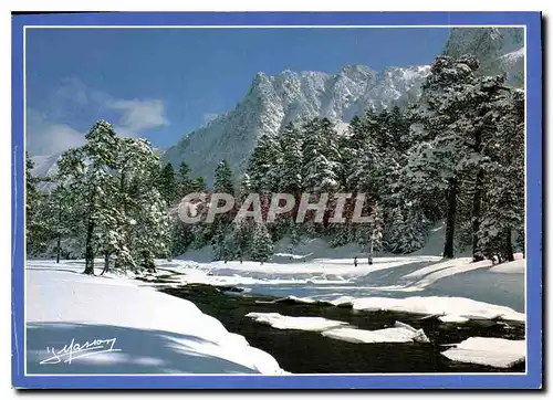 Cartes postales moderne Hautes Pyrenees Le Clot sous son manteau de neige