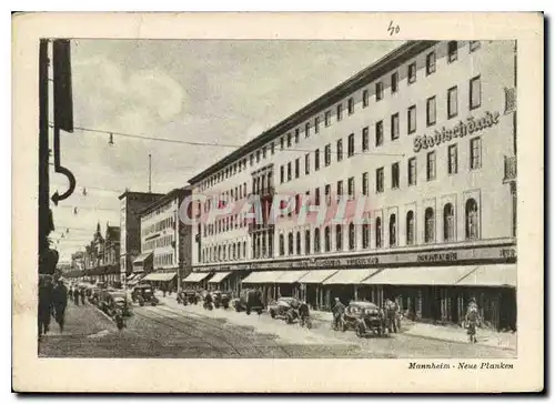 Cartes postales moderne Mannheim Neue Planken