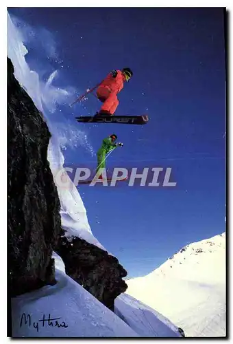 Cartes postales moderne Le Ski