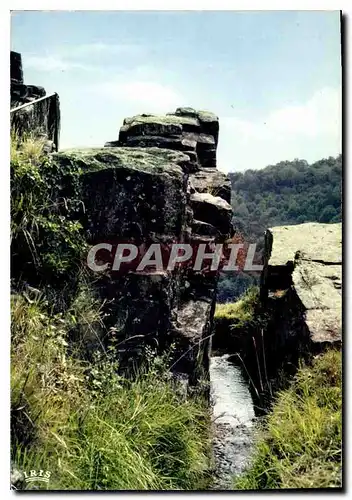 Moderne Karte Correze Pittoresque Aubazine