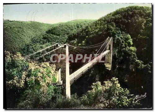 Cartes postales moderne La Correze Touriste Gorges de la Luzege Viaduc de Roche Tallade Laleau Soursac Ligen Tulle Laple