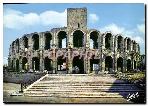 Moderne Karte En Provence Arles Bouches du Rhone Les Arenes Amphitheatre bati par les premiers empereurs de Ro