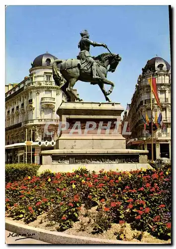 Cartes postales moderne Orleans Loiret Statue de Jeanne d'Arc par Foyatier