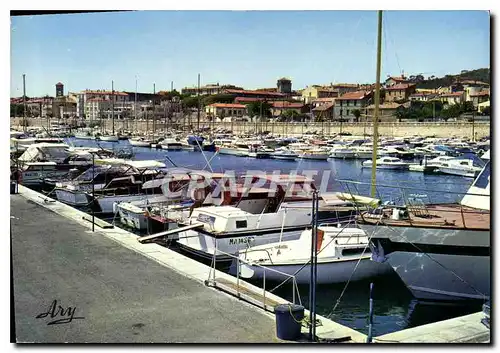 Moderne Karte La Ciotat Le nouveau port Bateaux de peche