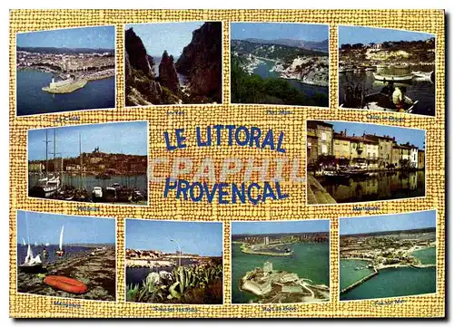 Cartes postales moderne Le Littoral Provencal Bouches du Rhone