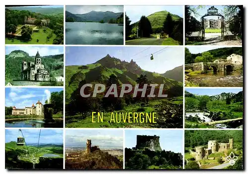 Cartes postales moderne En Auvergne Ravel Lac Chambon Super Besse Chazeron St Nectaire Le Sancy